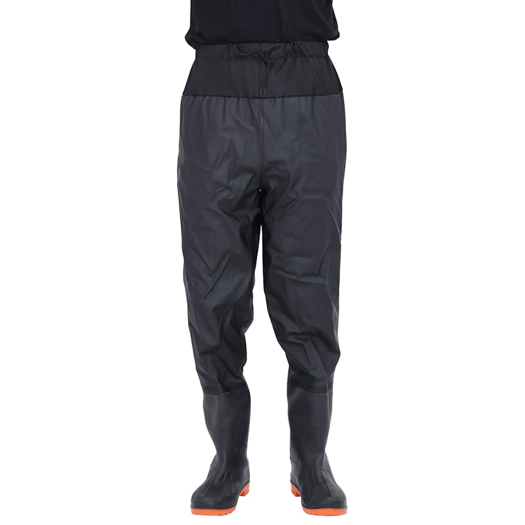 Vidaxl Waadpak mit Stiefel Größe 42 Schwarz