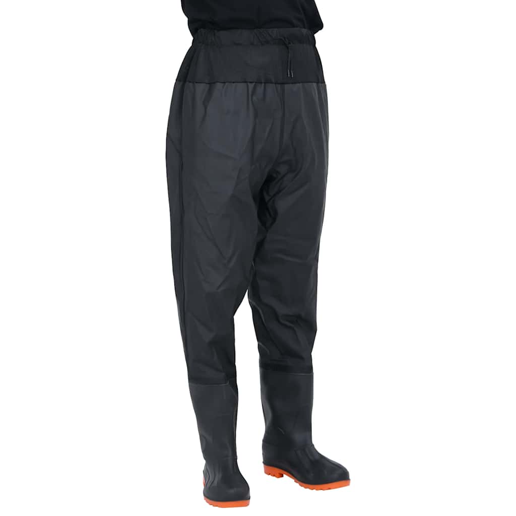 Vidaxl Waadpak mit Stiefel Größe 43 Schwarz