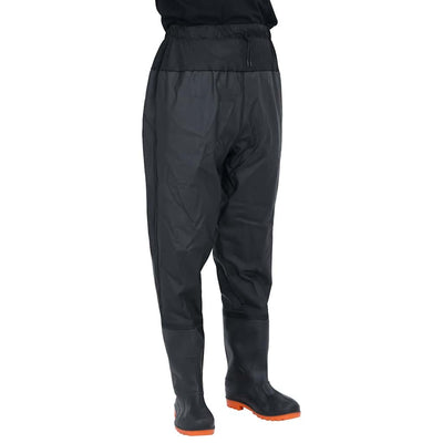 Vidaxl Waadpak mit Stiefel Größe 44 Schwarz