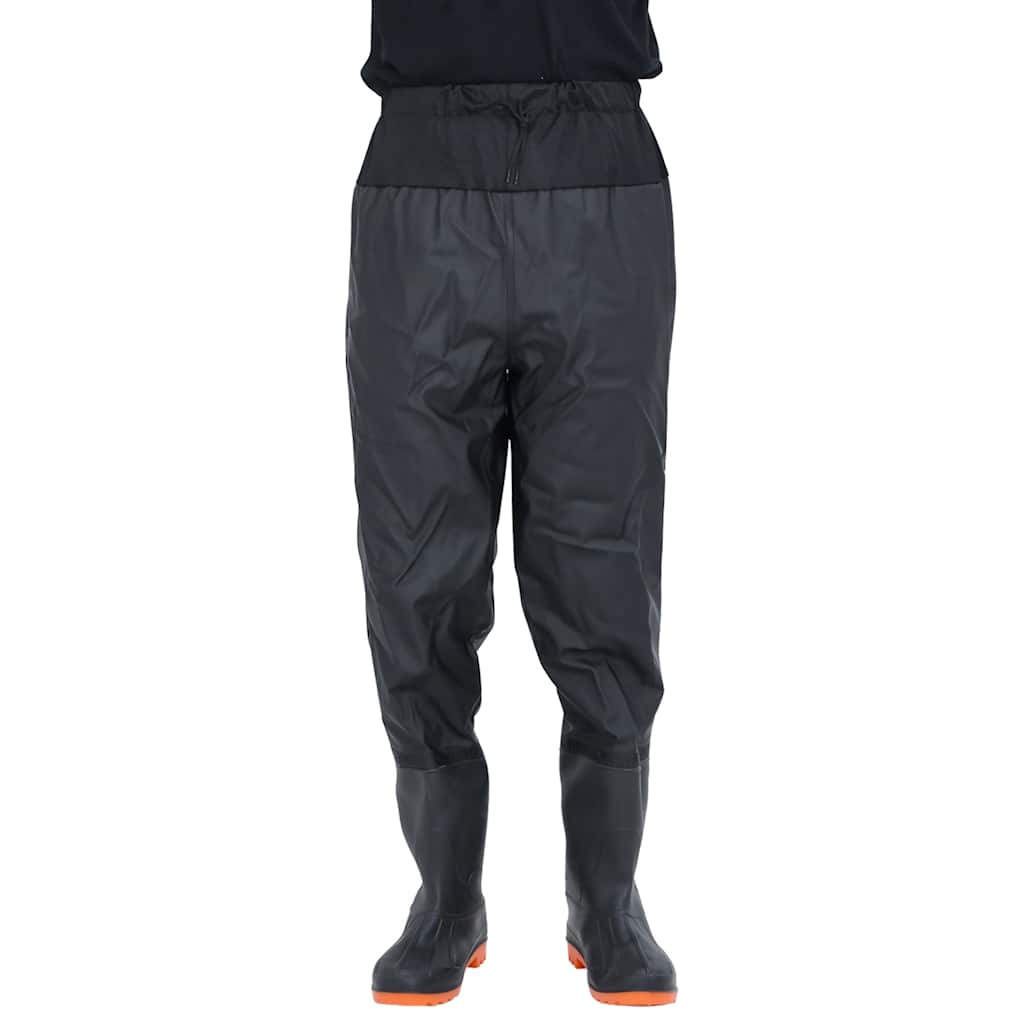 Vidaxl Waadpak mit Stiefel Größe 44 Schwarz