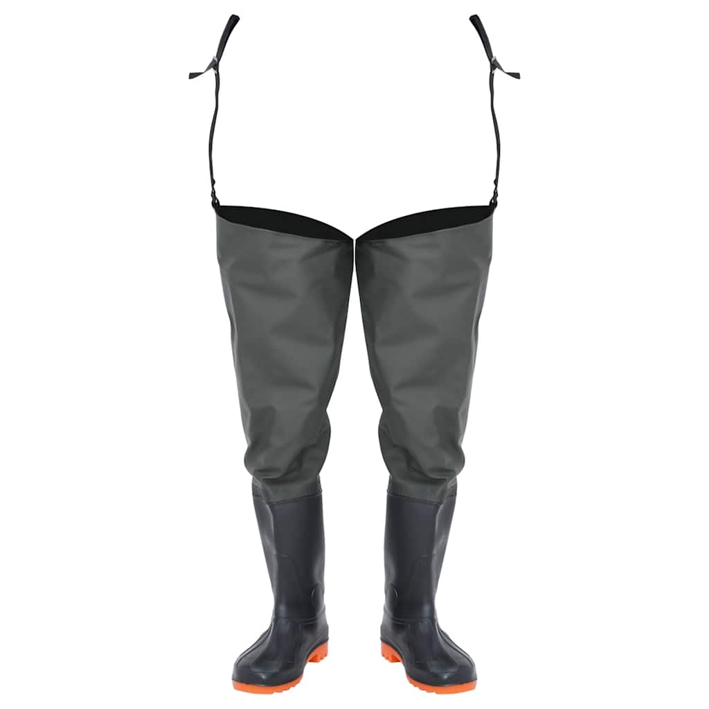 Vidaxl Fischereistiefel Größe 43 Dunkelgrün