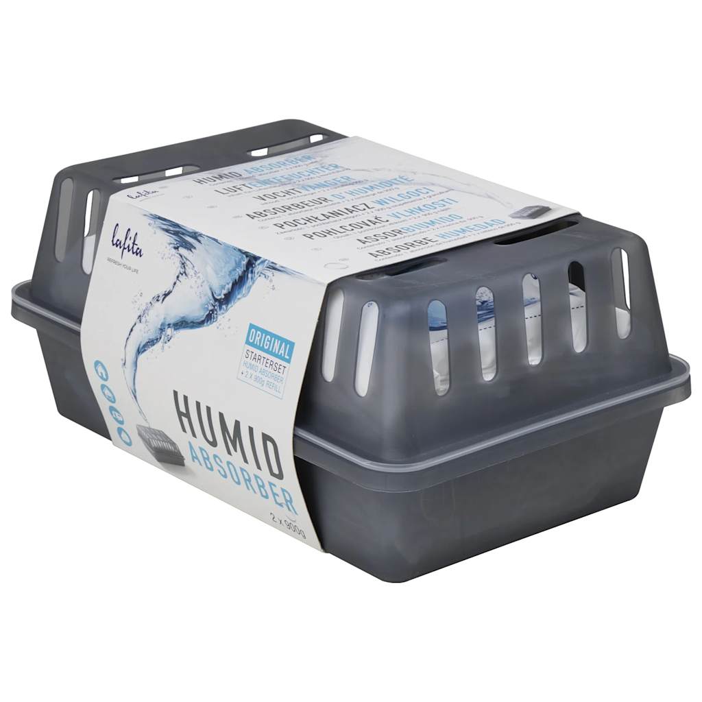 Vidaxl -Entfeuchtierer mit Navulbeuteln 2 ST 900 g
