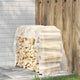Vidaxl transparentes Planen mit Segelringen 1x2 m Polyethylen