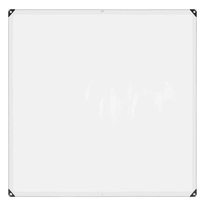 Vidaxl transparente Tarke mit Segelringen 2x2 m Polyethylen