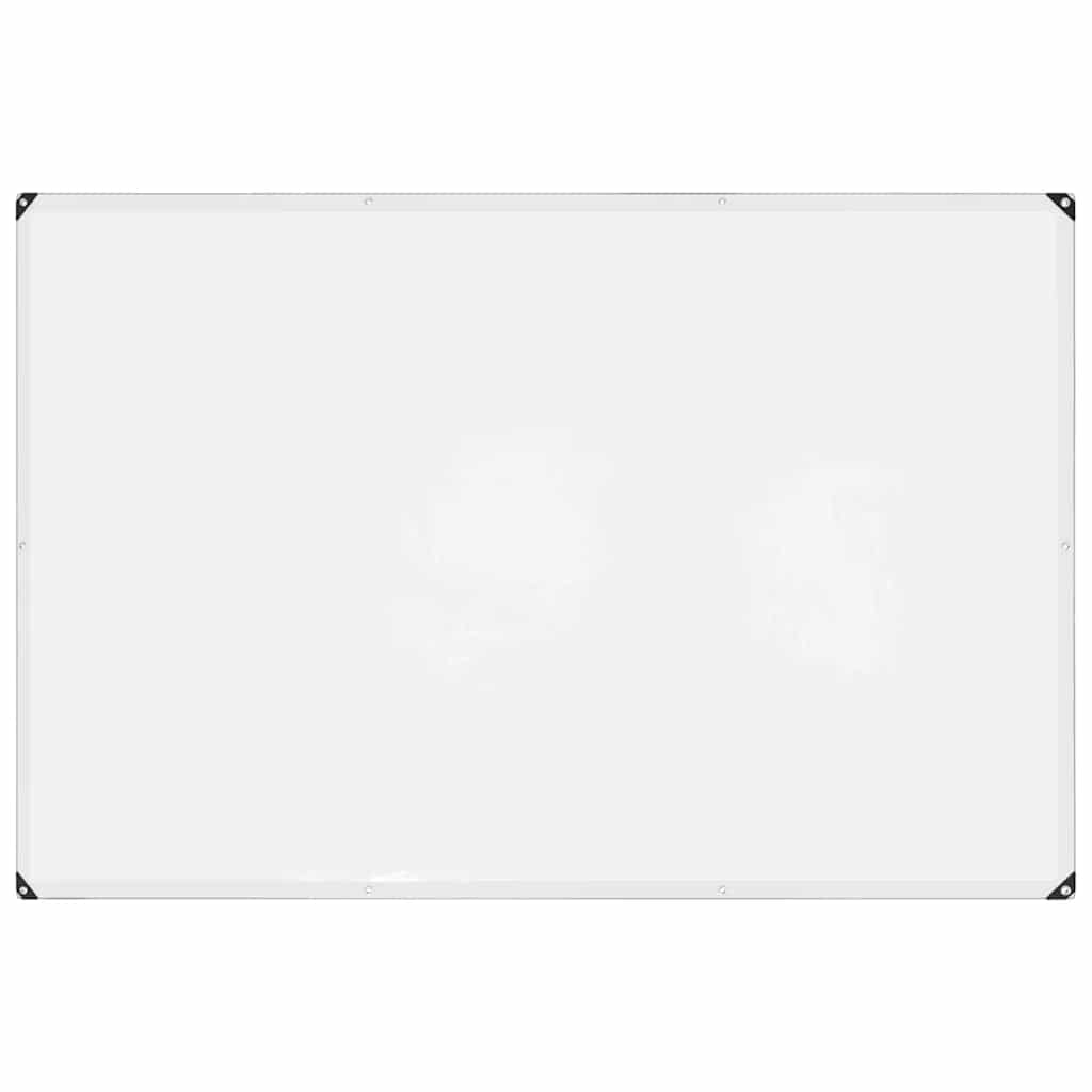 Vidaxl transparente Tarpaulin mit Segelringen 2x3 m Polyethylen