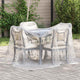 Vidaxl transparente Tarpaulin mit Segelringen 2x3 m Polyethylen