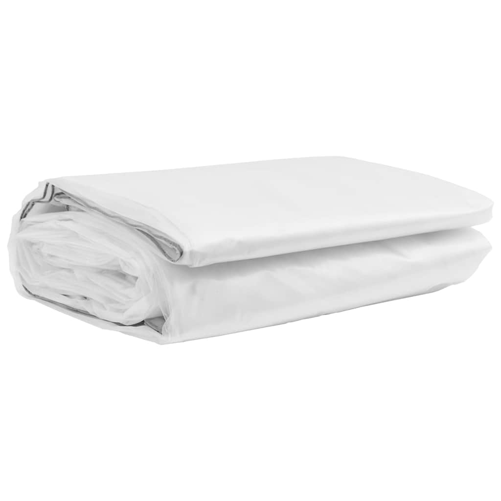 Vidaxl transparente Tarke mit Segelringen 8x10 m Polyethylen