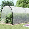 Vidaxl transparentes Tarkaulin mit Segelringen 12x12 m Polyethylen