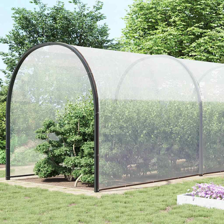 Vidaxl transparentes Tarkaulin mit Segelringen 12x12 m Polyethylen