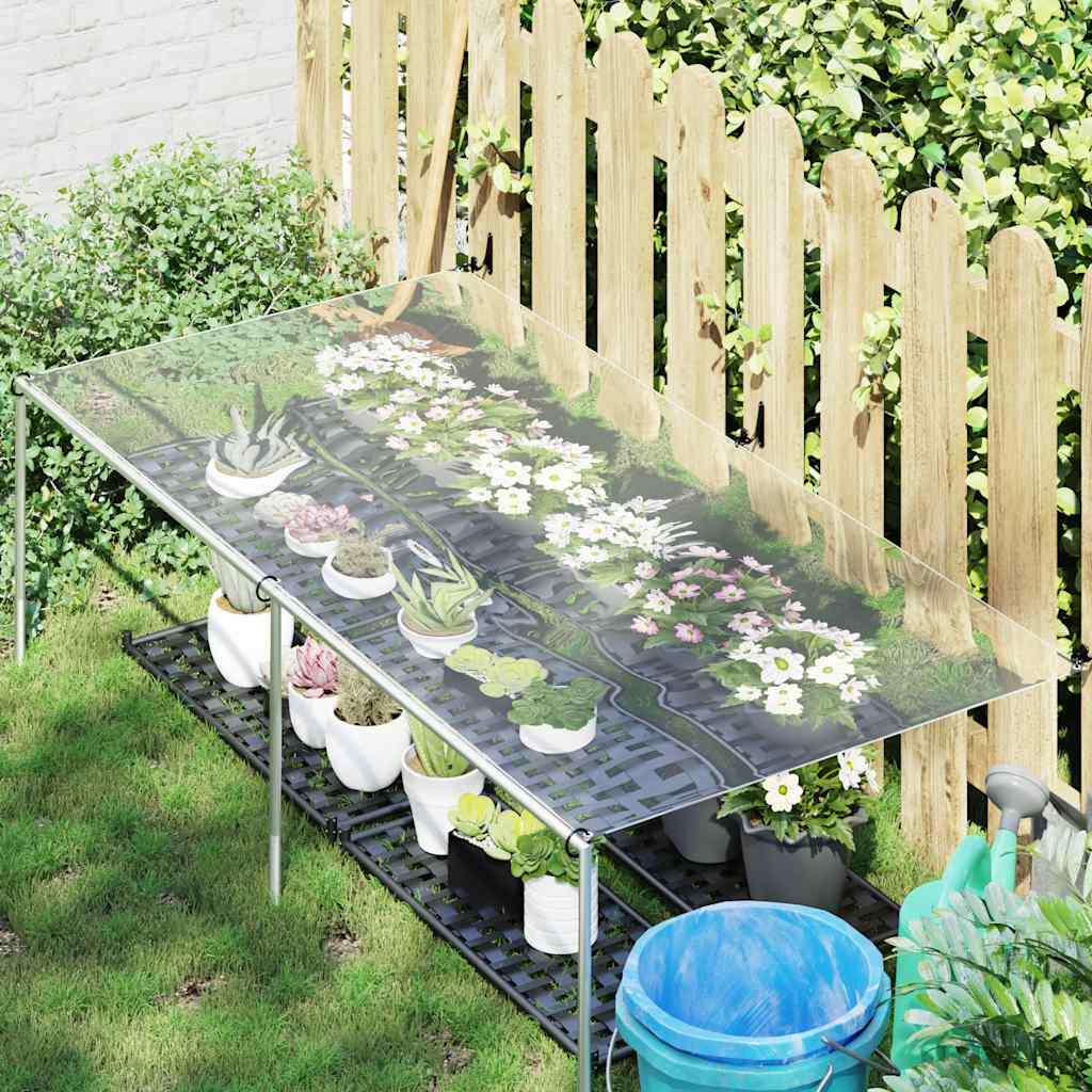 VIDAXL transparente Planen mit Segelringen 1x2 M PVC