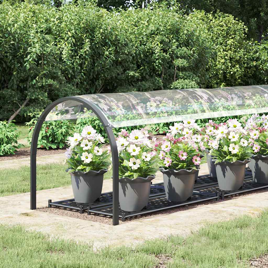 VIDAXL transparente Planen mit Segelringen 1x4 m PVC