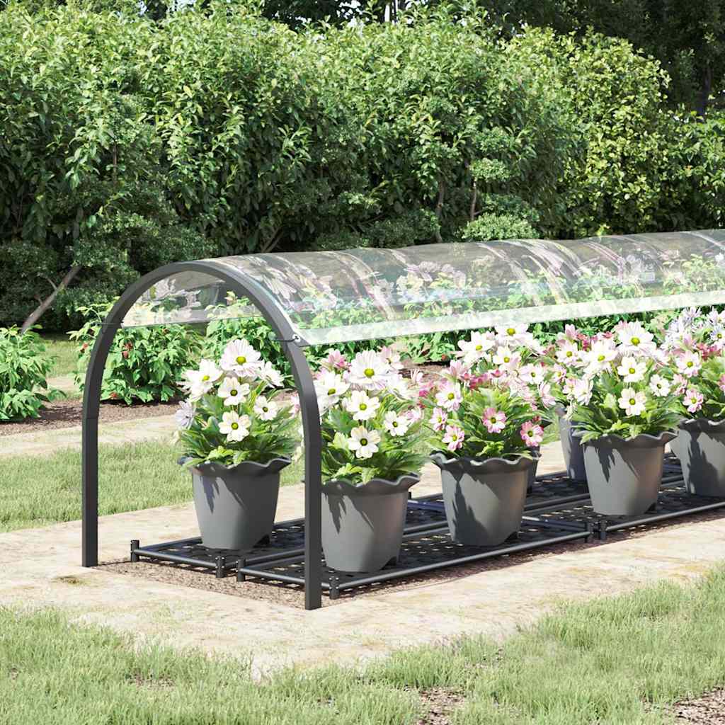 VIDAXL transparente Planen mit Segelringen 1x5 m PVC