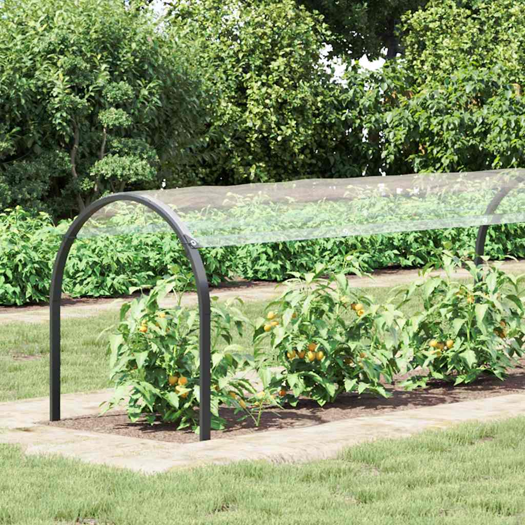 VIDAXL transparente Planen mit Segelringen 1x12 M PVC