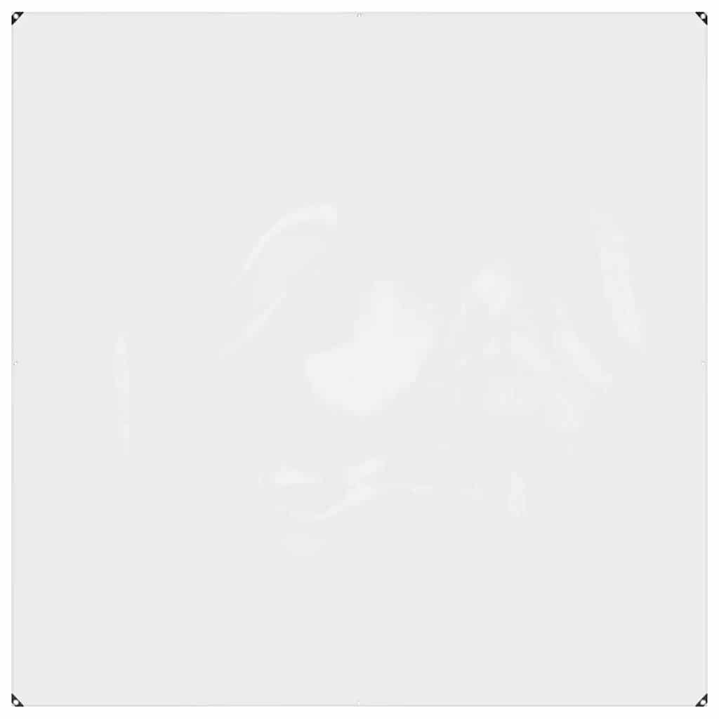 VIDAXL transparente Planen mit Segelringen 2x2 M PVC