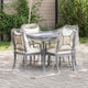 VIDAXL transparente Planen mit Segelringen 2x2 M PVC