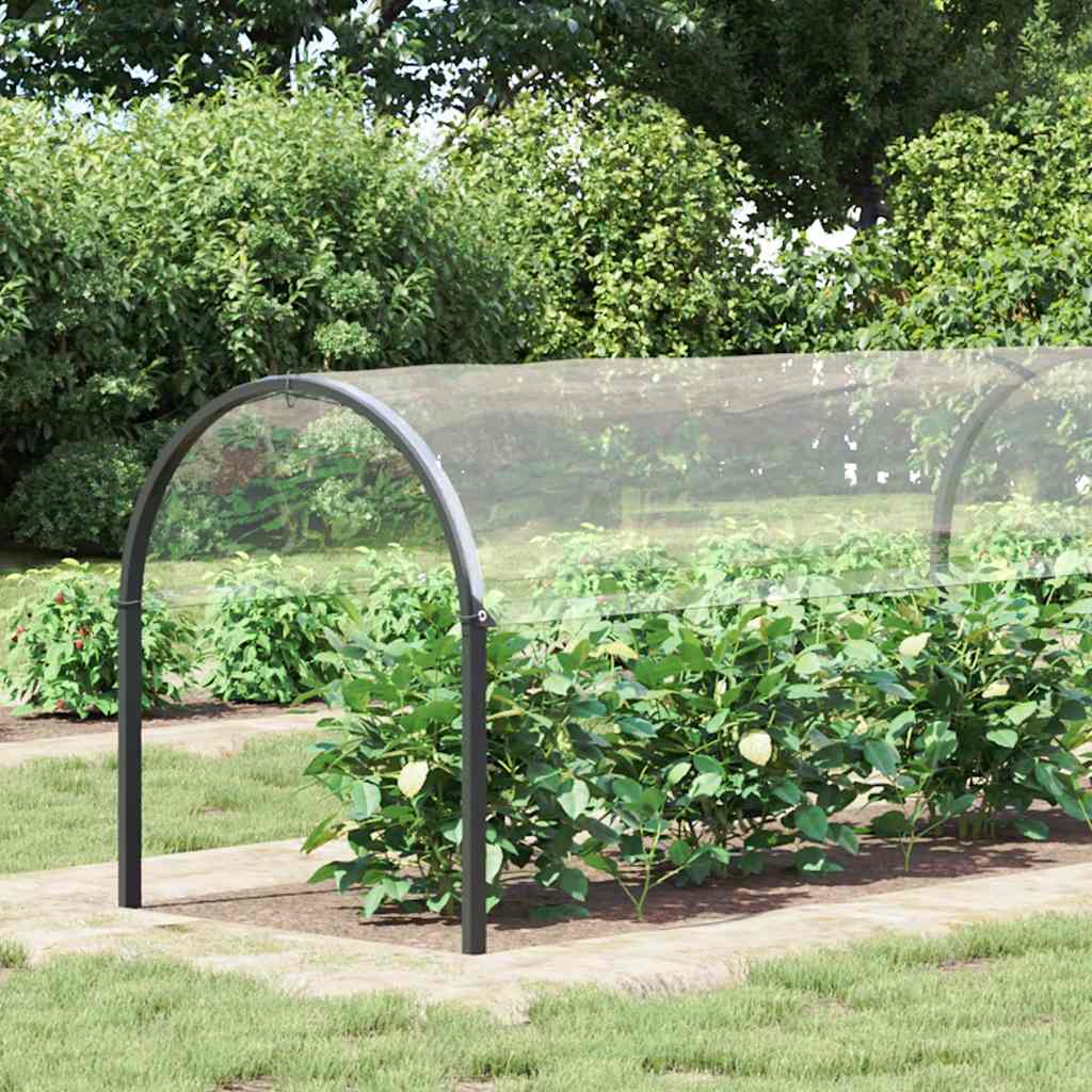 VIDAXL transparente Planen mit Segelringen 2x10 m PVC