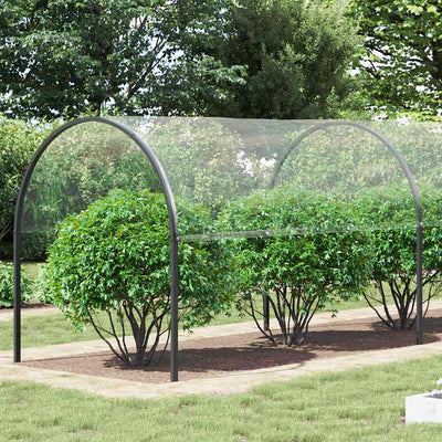 VIDAXL transparente Planen mit Segelringen 4x12 M PVC