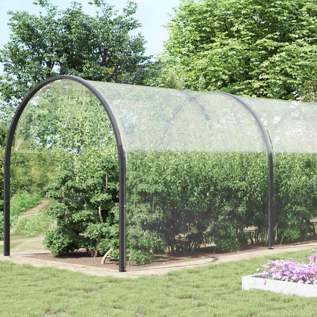VIDAXL transparente Planen mit Segelringen 6x12 M PVC