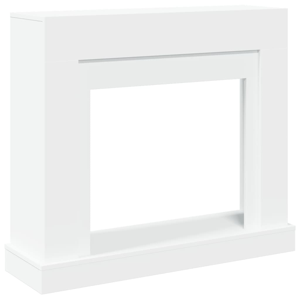 Vidaxx Kaminverkleidung 100x30x87,5 cm Holzwerkstoff weiß