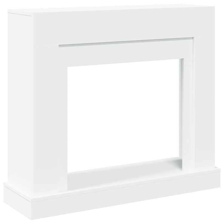 Vidaxx Kaminverkleidung 100x30x87,5 cm Holzwerkstoff weiß
