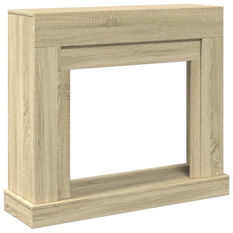 Vidaxx Kaminverkleidung 100x30x87,5 cm Holzwerkstoff Sonoma-Eiche-farbig