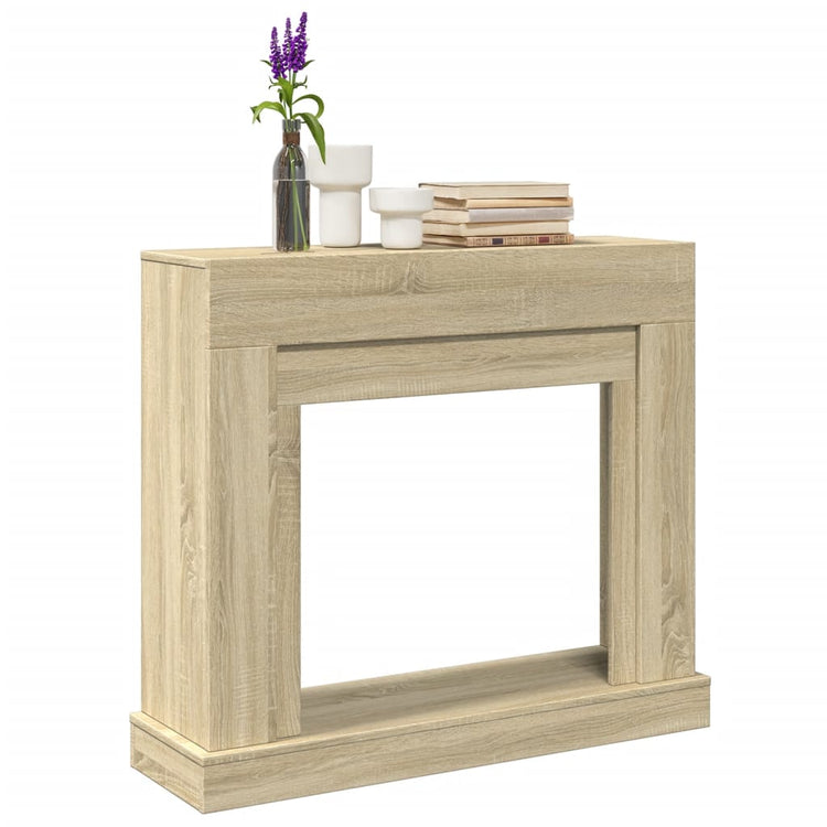 Vidaxx Kaminverkleidung 100x30x87,5 cm Holzwerkstoff Sonoma-Eiche-farbig