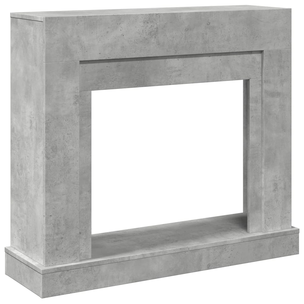 Vidaxx Kaminverkleidung 100x30x87,5 cm Holzwerkstoff Betongrau