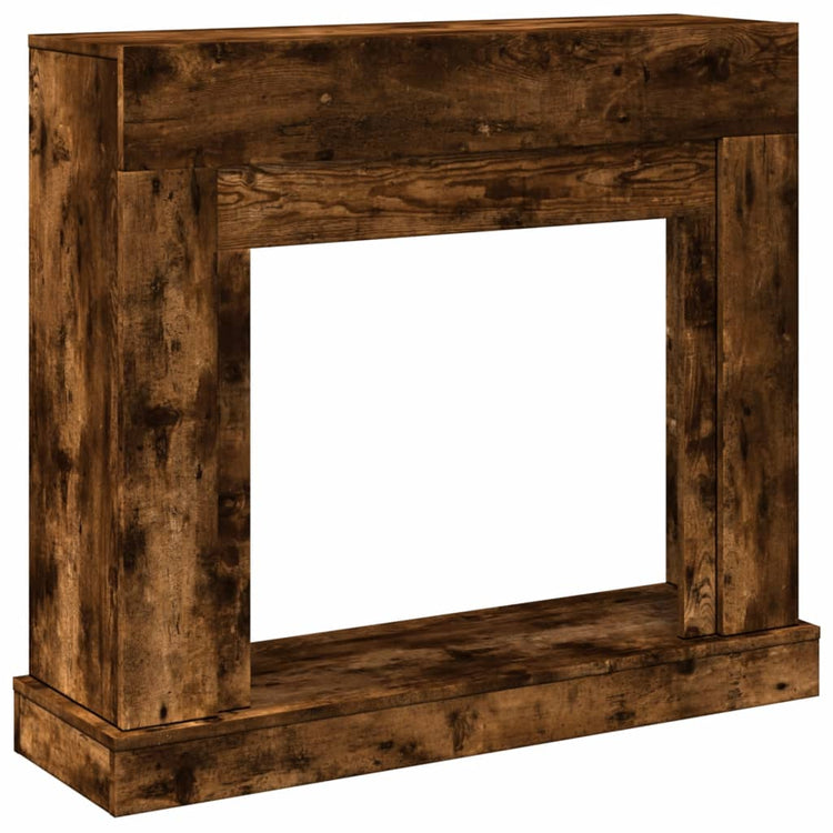 Vidaxx Kaminverkleidung 100x30x87,5 cm verarbeitetes Holz, Räuchereiche
