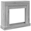 VidaXL-Kaminverkleidung 100 x 30 x 87,5 cm, Holzwerkstoff, Farbe Sonoma-Eiche, Grau