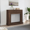 Vidaxx Kaminverkleidung 100 x 30 x 87,5 cm, Holzwerkstoff, braune Eiche