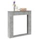 Vidaxx Kaminverkleidung 100x20x100 cm Holzwerkstoff Betongrau
