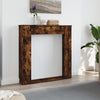 Vidaxx Kaminverkleidung 100x20x100 cm verarbeitetes Holz, Räuchereiche
