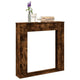 Vidaxx Kaminverkleidung 100x20x100 cm verarbeitetes Holz, Räuchereiche
