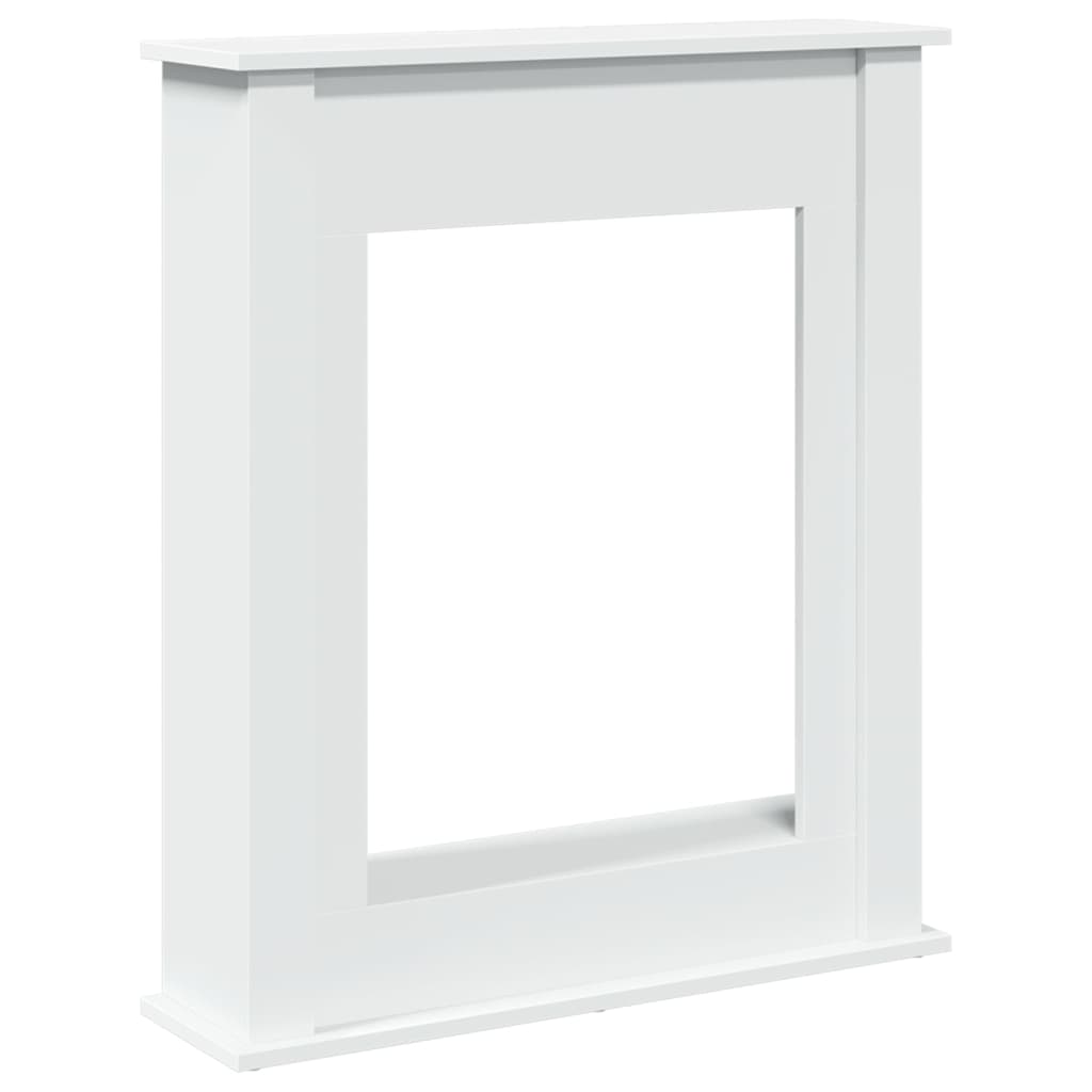 Vidaxx Kaminverkleidung 75x20x87,5 cm Holzwerkstoff weiß