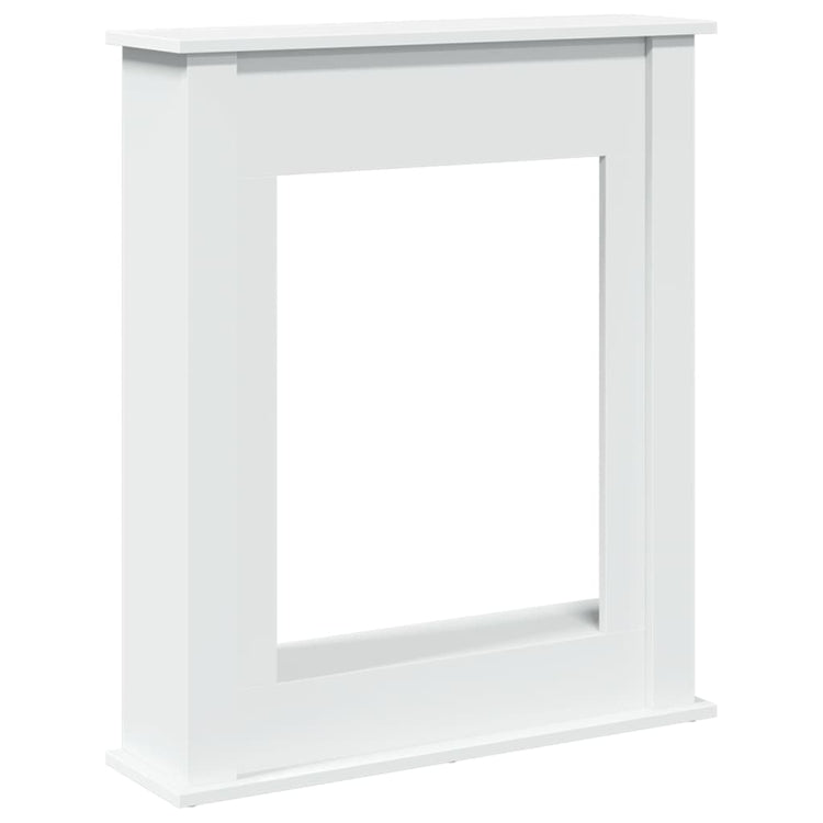 Vidaxx Kaminverkleidung 75x20x87,5 cm Holzwerkstoff weiß