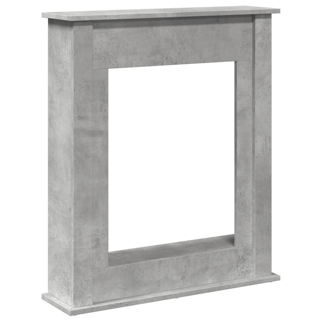 Vidaxx Kaminverkleidung 75x20x87,5 cm Holzwerkstoff Betongrau