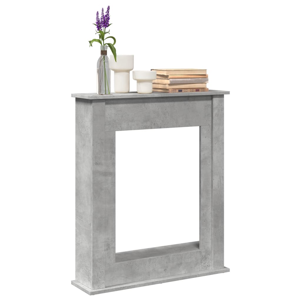 Vidaxx Kaminverkleidung 75x20x87,5 cm Holzwerkstoff Betongrau