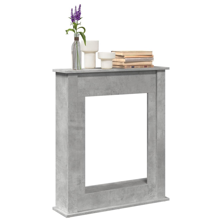 Vidaxx Kaminverkleidung 75x20x87,5 cm Holzwerkstoff Betongrau