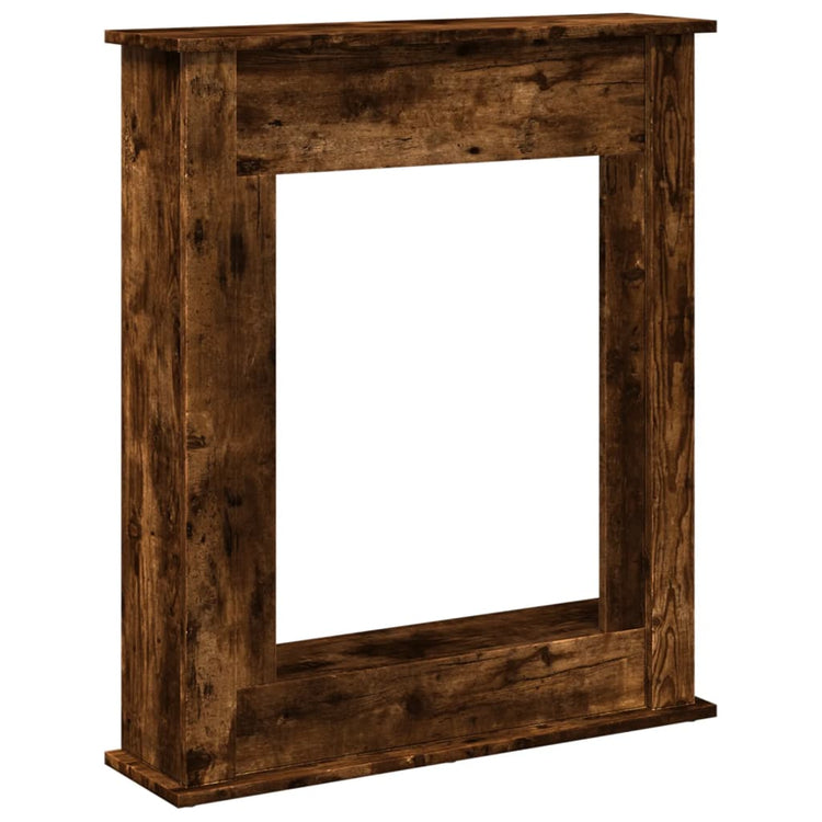 Vidaxx Kaminverkleidung 75x20x87,5 cm verarbeitetes Holz, Räuchereiche