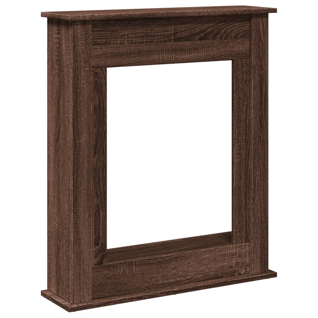 Vidaxx Kaminverkleidung 75x20x87,5 cm Holzwerkstoff braune Eiche
