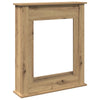 VidaXL Kaminverkleidung 75 x 20 x 87,5 cm, handgefertigtes Holz, handwerklich eichenfarben