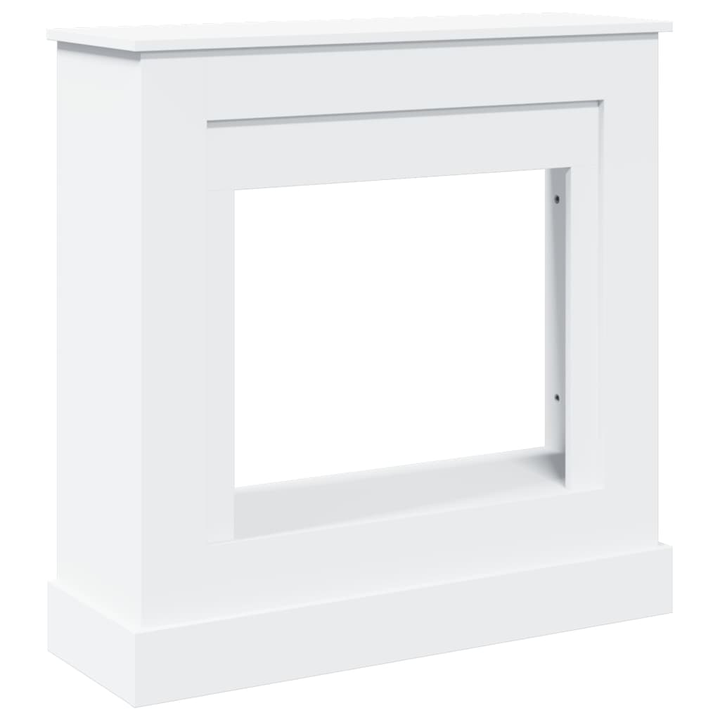 Vidaxx Kaminverkleidung 90x30x90 cm Holzwerkstoff weiß