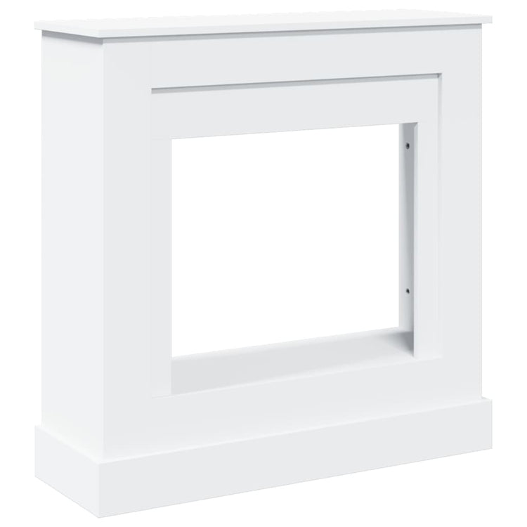 Vidaxx Kaminverkleidung 90x30x90 cm Holzwerkstoff weiß
