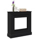 Vidaxx Kaminverkleidung 90x30x90 cm verarbeitetes Holz schwarz