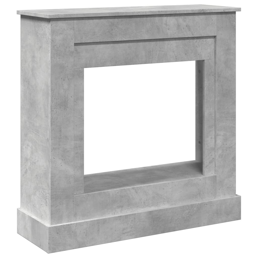 Vidaxx Kaminverkleidung 90x30x90 cm Holzwerkstoff Betongrau