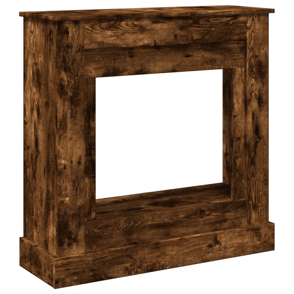 Vidaxx Kaminverkleidung 90x30x90 cm verarbeitetes Holz, Räuchereiche