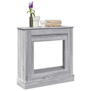 Vidaxx-Kaminverkleidung 90 x 30 x 90 cm, Holzwerkstoff, Farbe Sonoma-Eiche, Grau - afbeelding 1