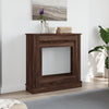Vidaxx Kaminverkleidung 90x30x90 cm, Holzwerkstoff, braune Eiche