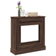 Vidaxx Kaminverkleidung 90x30x90 cm, Holzwerkstoff, braune Eiche