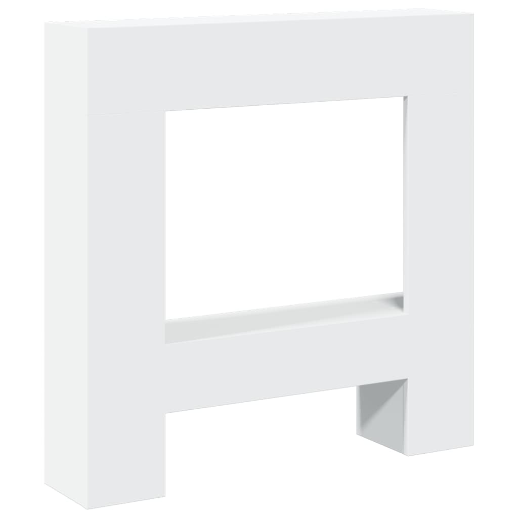 Vidaxx Kaminverkleidung 81x18x82 cm Holzwerkstoff weiß